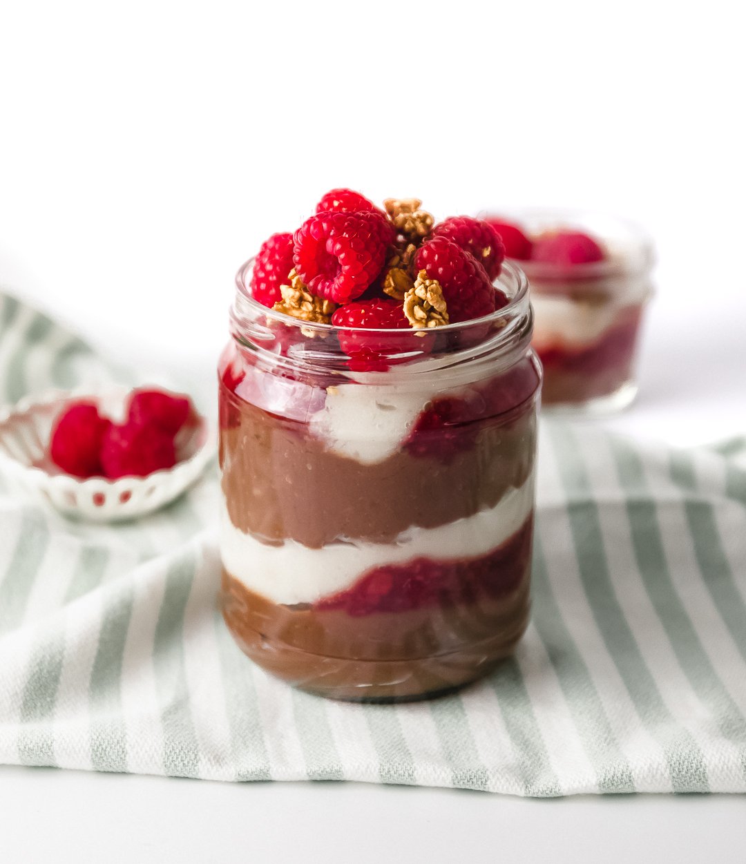 Quick Low Calorie Neapolitan Pudding Cup